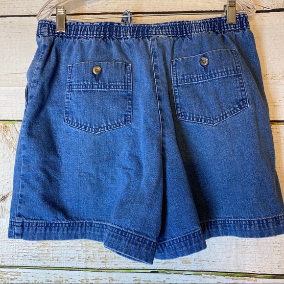 SOLD.  WESTBOUND ELASTIC  DRAWSTRING SHORTS - Picture 2 of 12